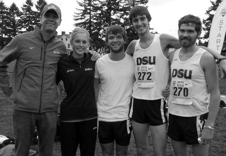 DSU Cross Country runners