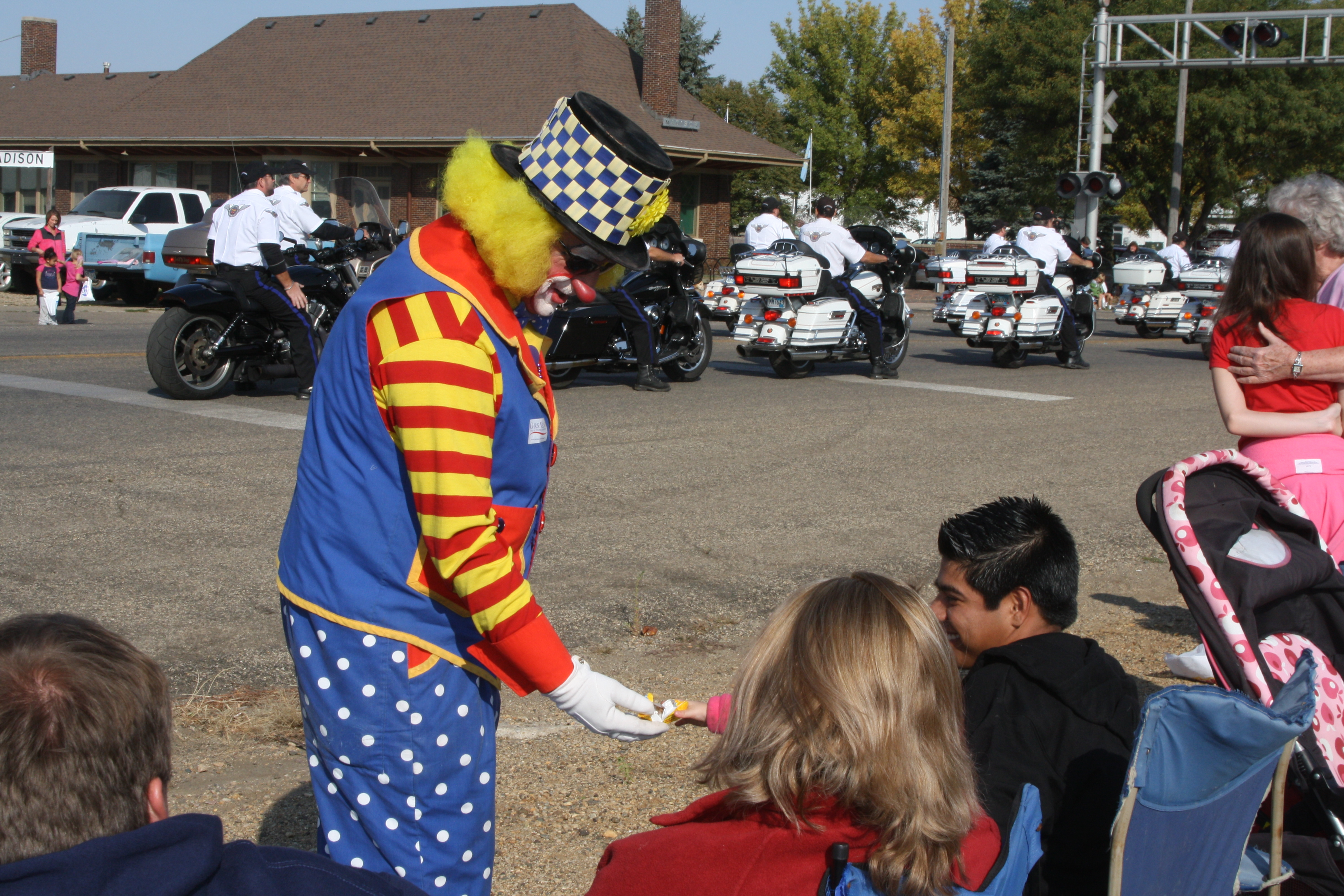 Trojan Days clown