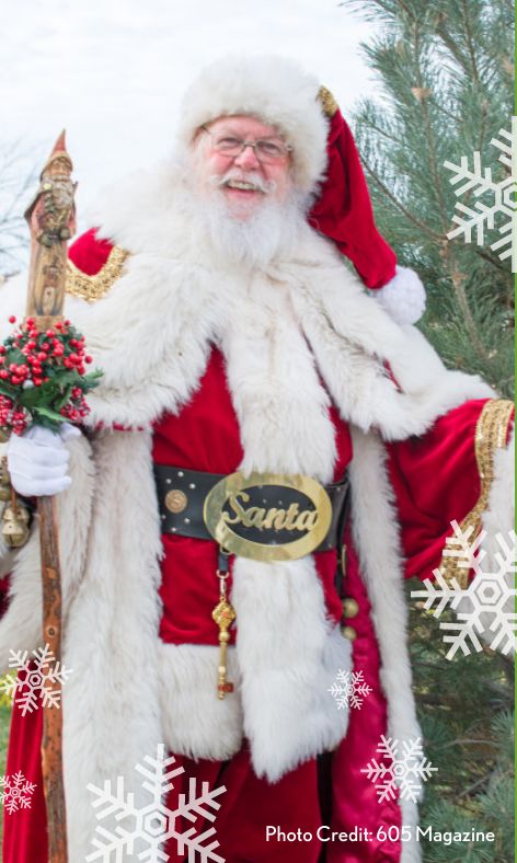 Man dressed as Santa